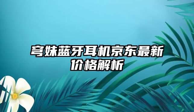 穹妹藍牙耳機京東最新價格解析